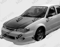 VIS 98-00 Toyota Corolla 4dr, Strada F1 Front Bumper ( kit body kits )