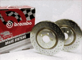 BREMBO 35315 DRILLED ROTORS: INFINITI/NISSAN (FRONT)