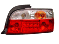 ANZO BMW 3 SERIES E36 92-98 2 DR LED TAIL LIGHTS RED/CLEAR