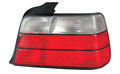 ANZO BMW 3 SERIES E36 92-98 4 DR TAIL LIGHTS RED/CLEAR
