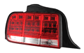 ANZO FORD MUSTANG 05-07 LED TAIL LIGHTS RED/CLEAR