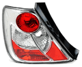 TYC Honda Civic Si 2002-2004 Hatchback Altezza Tail Lights Chrome
