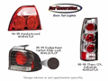 * Discontinued - APC NextGen Euro Tails - Mitsubishi Eclipse 90-94 Next Generation Clear Euro Tail (3Pc) Carbon Fiber