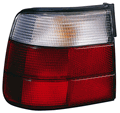 BMW 5 SERIES 89-95 tail light Driver Side CLEAR/RED LENS N/A