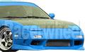 89-94 Nissan 240SX HB GP Style Front Bumper FB ( kit body kits )