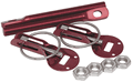 APC 155101 Hood Pins Hood Pin Kit W/bolts Red - Red