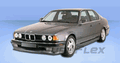 Extreme Dimensions BMW 7 Series E32 1988-1994 VIP Sideskirts-Duraflex