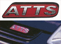 HONDA EMATTS JAPAN PRELUDE TYPE-S "ATTS" EMBLEM: PRELUDE SH (FRONT)